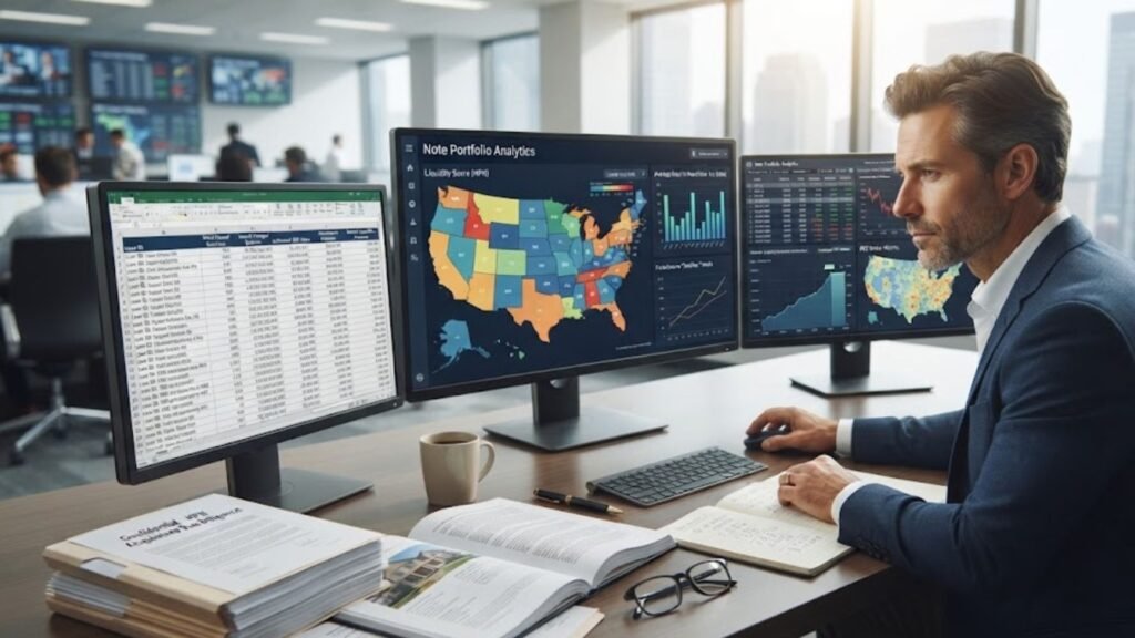 How Do Investors Analyze Market Liquidity in Non-Performing Note Acquisition?