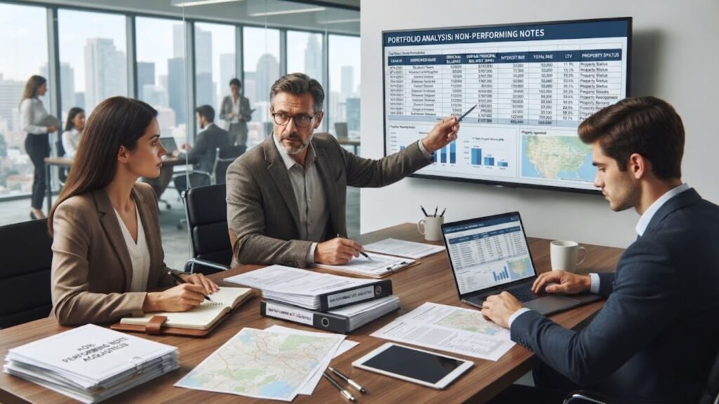 How Do Investors Analyze Unpaid Principal Balance in Non-Performing Note Acquisition?